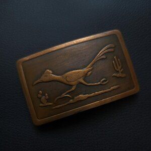 Vintage Road Runner Belt Buckle